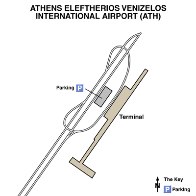 Athens Eleftherios Venizelos International Airport Map